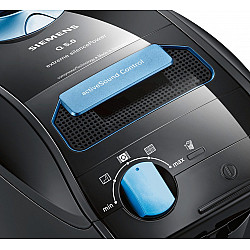 Bodenstaubsauger VSQ5X1230 Q5.0 extreme silencePower 850W schwarz/blau