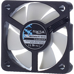 Fractal Design Silent Series R3 Fan 1-pack Sort Hvid 50 mm