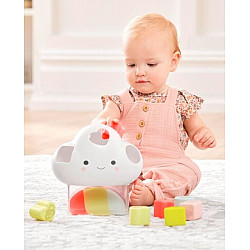 Silver Lining Cloud Feelings Shape Sorter