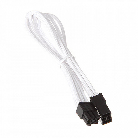 6-pin PCIe to 6-pin PCIe extension - 250mm white