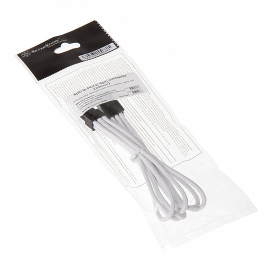 6-pin PCIe to 6-pin PCIe extension - 250mm white