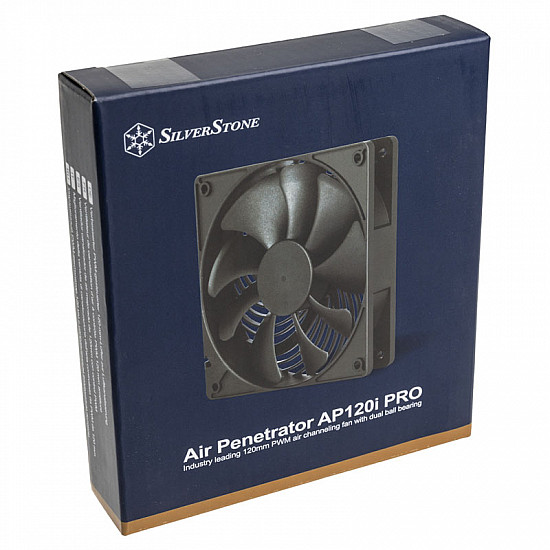 SilverStone Air Penetrator 120i Pro Fan 1-pack Black 120 mm