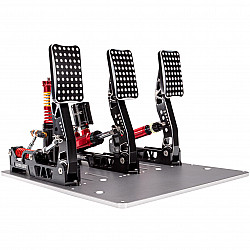 SIMAGIC Crimson Edition, Hydraulic (Triple) Pedal Set, 100kg LoadCell, S309