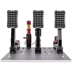 SIMAGIC Crimson Edition, Hydraulic (Triple) Pedal Set, 100kg LoadCell, S309