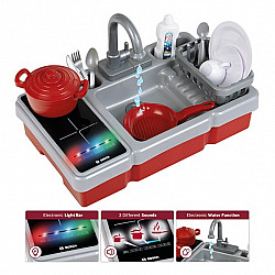 Zlewozmywak z funkcj¹ lania wody i wiat³em