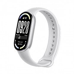 Xiaomi Smart Band 10 Glacier Silver Smartband Bluetooth 5.4, 233 mAh, 1.72, 5 ATM, accelerometer, gyroscope, PPG sensor