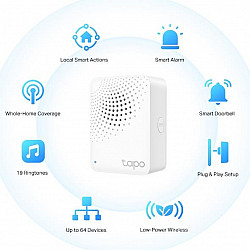TP-LINK Tapo H100 V1 - Smart-Hub - mit Signalton - kabellos