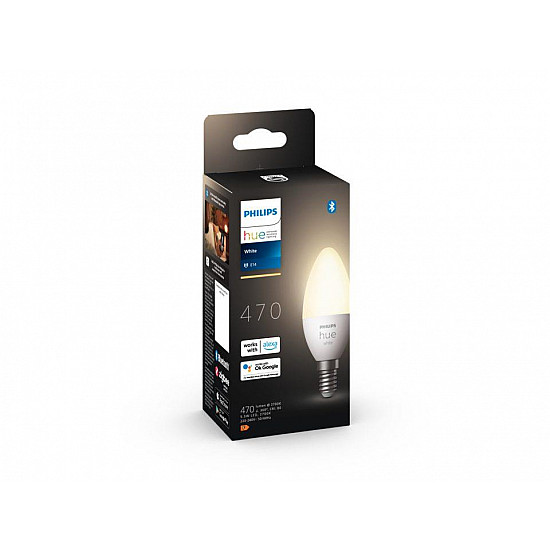Smart Light Bulb PHILIPS Power consumption 5.5 Watts Luminous flux 470 Lumen 2700 K 220-240V Bluetooth/ZigBee 929003021101