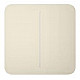 SMART SOLOBUTTON 2GANG/IVORY 46018 AJAX