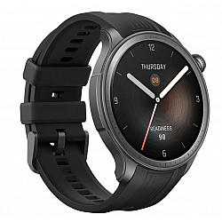 Amazfit Balance 3.81 cm (1.5) AMOLED 46 mm Digital 480 x 480 Pixel Touchscreen Black WLAN GPS (W2286
