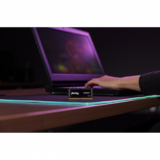 Operatyvinė atmintis Kingston Fury Impact DDR5 16GB 6400MHz CL38 SODIMM