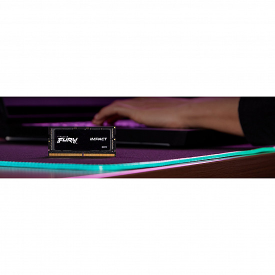 Operatyvinė atmintis Kingston Fury Impact DDR5 16GB 6400MHz CL38 SODIMM