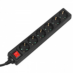 Socket box 6-way 5m MCE195G