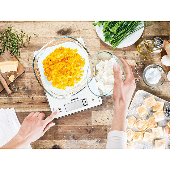 Soehnle Page Profi 300 White Countertop Rectangle Electronic kitchen scale