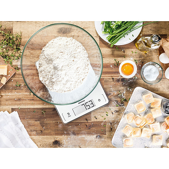 Soehnle Page Profi 300 White Countertop Rectangle Electronic kitchen scale