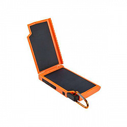 Solar SuperCharger 10.000, 10000 mAh, Lithium Polymer LiPo , Quick Charge 3.0, Orange
