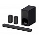 Sony 5.1CH Home Entertainment Soundbar System HT-S20R USB port Bluetooth Black