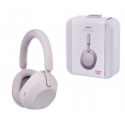 Sony WH-1000XM5 Noise Cancelling Wireless Headphones, 30 hours battery life, Overhead Bluetooth Headphones, Optimised for Alexa and Google Assistant, IOS and Android with Built-In Mic, in Midnight Blue