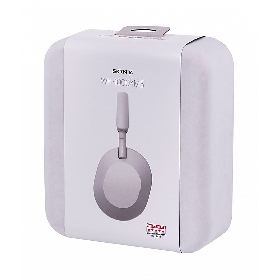 Sony WH-1000XM5 Noise Cancelling Wireless Headphones, 30 hours battery life, Overhead Bluetooth Headphones, Optimised for Alexa and Google Assistant, IOS and Android with Built-In Mic, in Midnight Blue