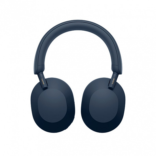 Sony WH-1000XM5 Noise Cancelling Wireless Headphones, 30 hours battery life, Overhead Bluetooth Headphones, Optimised for Alexa and Google Assistant, IOS and Android with Built-In Mic, in Midnight Blue