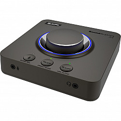 Creative Soundblaster X4 USB-Soundkarte, 192 kHz Hi-Res, 7.1 Surround - anthrazit