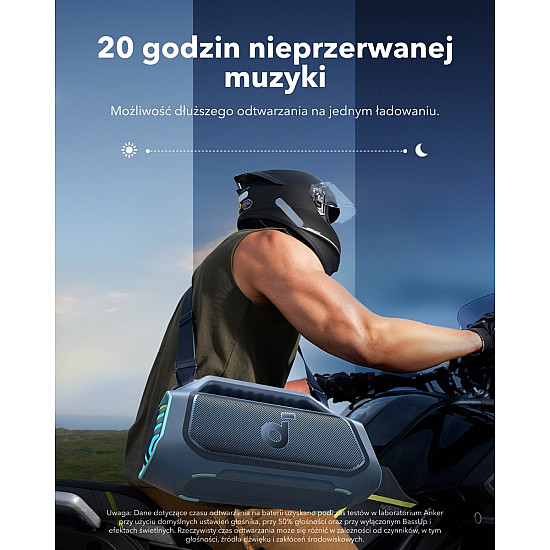 Soundcore Boom 2 Plus Speaker Blue