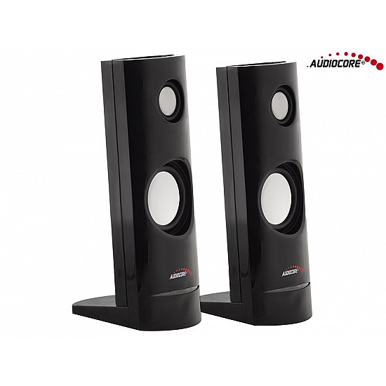 Audiocore AC860 loudspeaker 2-way 4 W Black Wired
