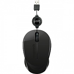Speedlink BEENIE Mobile USB mouse, adjustable cable length, 3 noiseless buttons, 1,200 dpi resolutio
