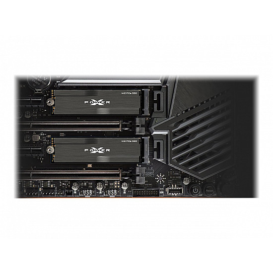 Dysk SSD Silicon Power XD80 1TB M.2 PCIe NVMe Gen3x4 TLC 3400/3000 MB/s heatsink (SP001TBP34XD8005)