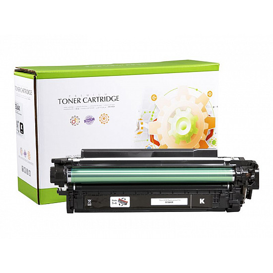 STATIC Toner cartridge compatible with HP CE264X black High Capacity remanufactured 17.000 pages