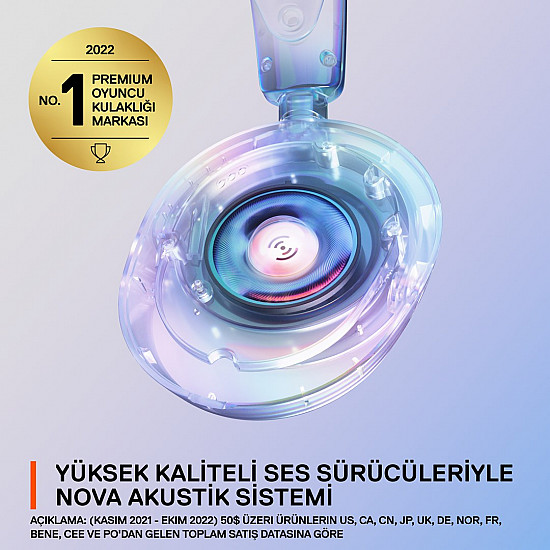 SteelSeries Arctis Nova 1 Gaming Headset - White