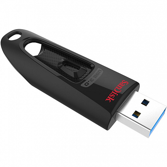 3er Pack SanDisk Ultra Typ-A 32GB USB-Stick Ohne Schutzkappe, bis zu 100 MB/s, USB 3.2 Gen 1x1 (5 Gbit/s)