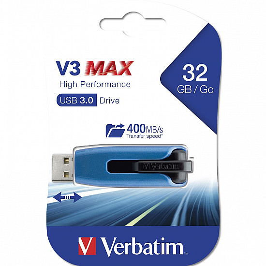 Verbatim USB3.0 Stick 32GB V3 MAX 300/70 bulk  Industrial Bulk, ohne Verpackung