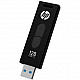 x911w, 128 GB, USB Type-A, 3.2 Gen 1 3.1 Gen 1 , 500 MB-s, Slide, Black