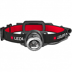 Ledlenser H8R Black, Red Headband flashlight LED
