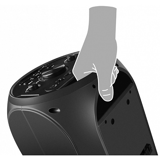 Speaker SVEN PS-720, black (80W, TWS, Bluetooth, FM, USB, microSD, LED-display, 4400mA*h)