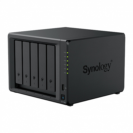 Synology DS1525+ 60TB Plus HDD NAS-Bundle NAS inkl. 5x 12TB Synology Plus 3.5 Zoll SATA Festplatte