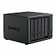 Synology DS1525+ 60TB Plus HDD NAS-Bundle NAS inkl. 5x 12TB Synology Plus 3.5 Zoll SATA Festplatte