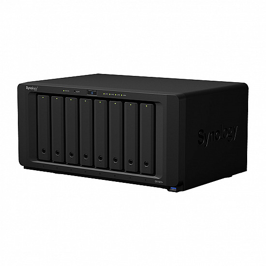 Synology Tower NAS DS1821+ Up to 8 HDD/SSD Hot-Swap AMD Ryzen Ryzen V1500B Quad Core Processor frequency 2.2 GHz 4 GB DDR4