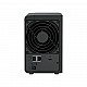 Synology - Disk Station DS224+ - NAS-Server - RAID RAID 0, 1, JBOD - RAM 2 GB Gigabit Ethernet / 2.5 Gigabit Ethernet iSCSI Support