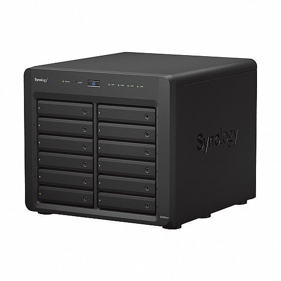 Synology DiskStation DS3622xs+ NAS Tower Intel® Xeon® D D-1531 16 GB DDR4 0 TB DiskStation Manager Black