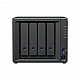Synology DiskStation DS425+ NAS/storage server Intel® Celeron® J4125 2 GB DDR4 0 TB Black - only Synology HDD