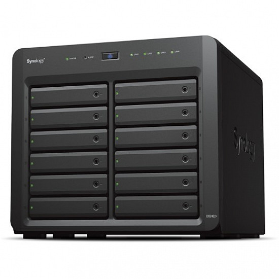 Server NAS DS2422+ 12x0HDD AMD Ryzen V1500B 4x2,2Ghz 4GB RAM 4x1GbE 2xUSB 3Y