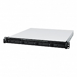 SYNOLOGY RS822+ 4-Bay NAS-Rackmount AMD Ryzen V1500B 4-core 2.2GH 2GB DDR4 ECC SODIMM 2xUSB 3.2 RJ-45 4x1GbE