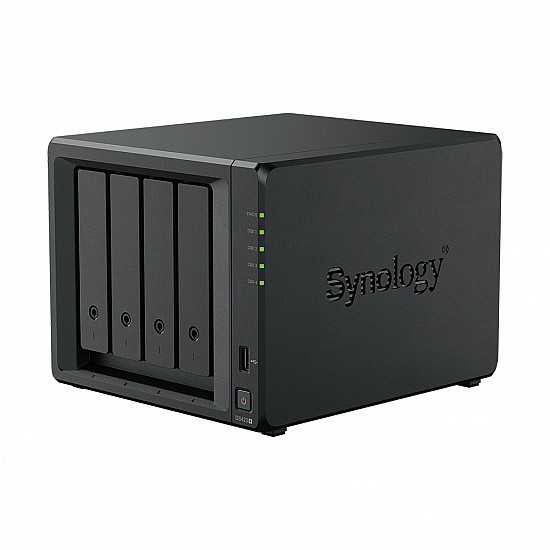 Synology Tower NAS DS423+ Intel Celeron J4125 Processor frequency 2.7 GHz 2 GB DDR4