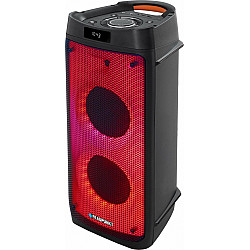 System audio PLL FM USB/SD/BT 2xKaraoke FULL LED PartyBox