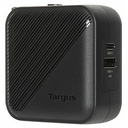 65W GaN wall charger with interchangeable travel adapters