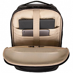 15.6 inch EcoSmart Mobile Tech Traveler Rolling Backpack - Black