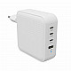 Targus Hyper HyperJuice 100W USB-C GaN Travel Charger 3C+1A - White