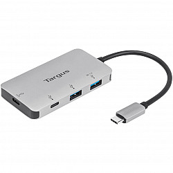 Targus Hub - 2 x USB 3.2 Gen 1 + 1 x USB-C 3.2 Gen 1 + 1 x USB-C 3.2 Gen 1 (Spannungsversorgung)